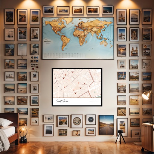 Hotspots in Covent Garden Poster - Street Map 2