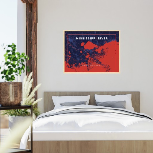 Mississippi River through New Orleans in High Energy 6