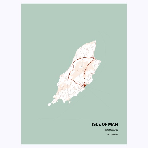 2023 Isle of Man - Street Map 1