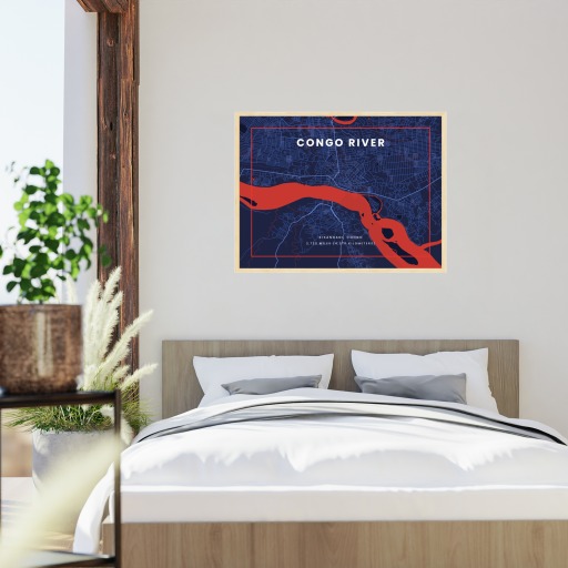 Congo River through Kisangani in High Energy Poster 6