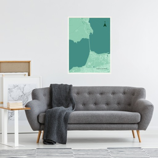 Golden Gate Bridge Poster - Street Map 4