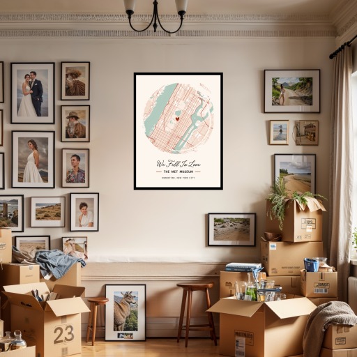 Where We Fell In Love Poster - Street Map 3