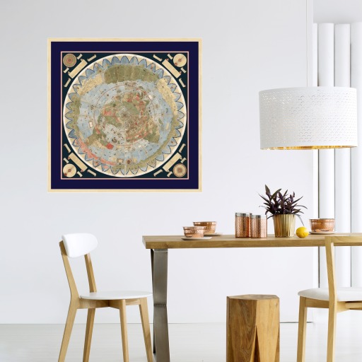 Urbano Monti — World Map as of 1587 3