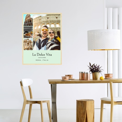 Rome Trip Poster - Photo Collage Print 4