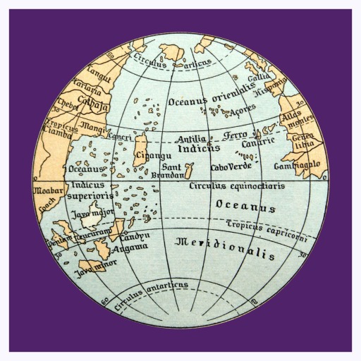Martin Behaim - World Map (1492) 1