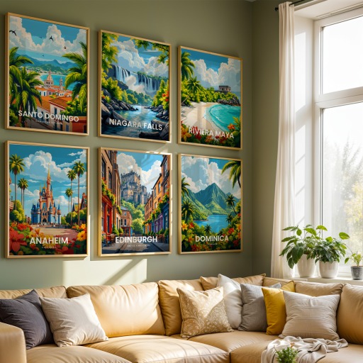 Edinburgh Travel Print - Vintage Travel Art Poster 8