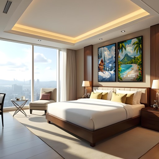 St. Kitts Travel Print - Vintage Travel Art Poster 10