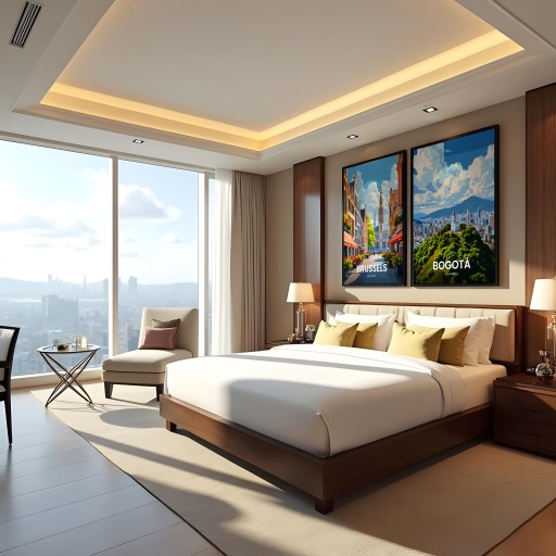 Bogotá Travel Print - Vintage Travel Art Poster 10