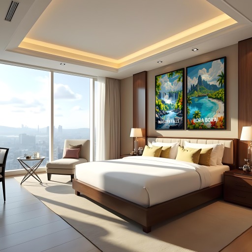 Bora Bora Travel Print - Vintage Travel Art Poster 9