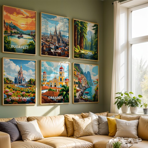 Granada Travel Print - Vintage Travel Art Poster 7