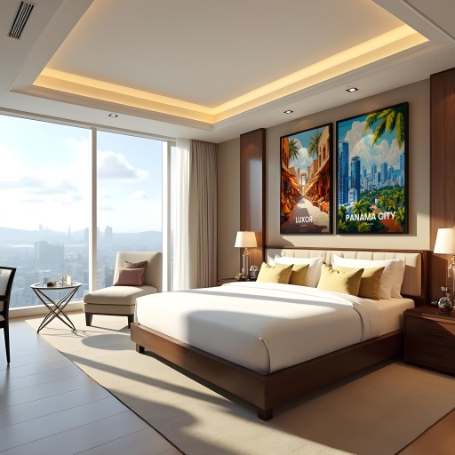 Panama City Travel Print - Vintage Travel Art Poster 10