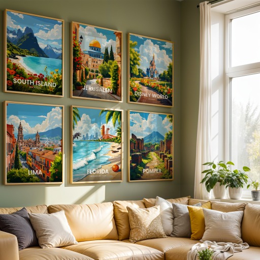 Florida Travel Print - Vintage Travel Art Poster 8