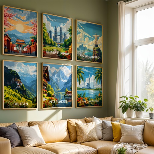 Interlaken Travel Print - Vintage Travel Art Poster 8