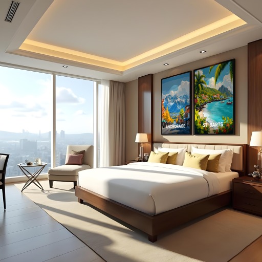 St. Barts Travel Print - Vintage Travel Art Poster 10