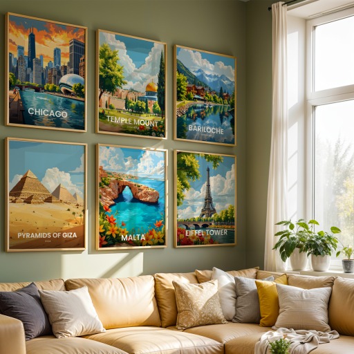 Malta Travel Print - Vintage Travel Art Poster 8