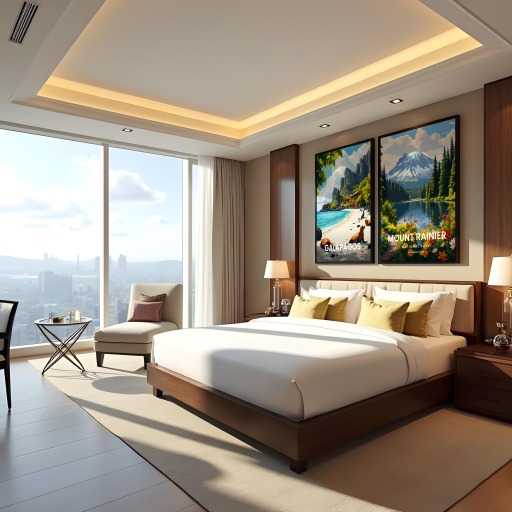 Mount Rainier National Park Travel Print - Vintage Travel Art Poster 10