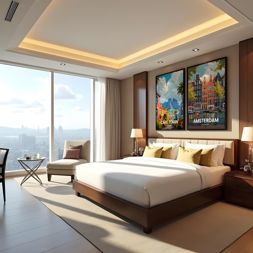 Amsterdam Travel Print - Vintage Travel Art Poster 10