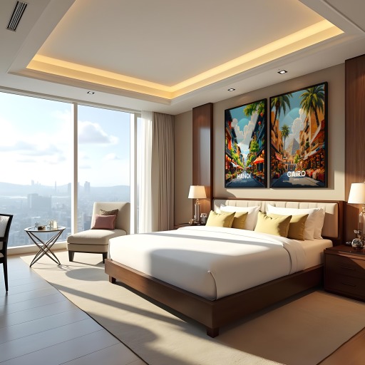 Cairo Travel Print - Vintage Travel Art Poster 10