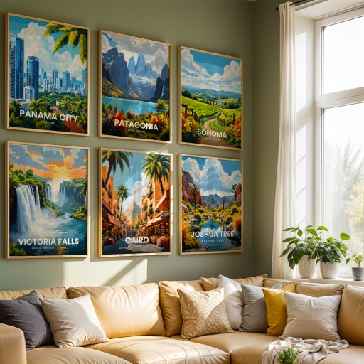 Cairo Travel Print - Vintage Travel Art Poster 8