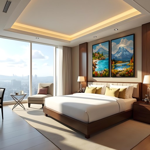 Denali National Park Travel Print - Vintage Travel Art Poster 10