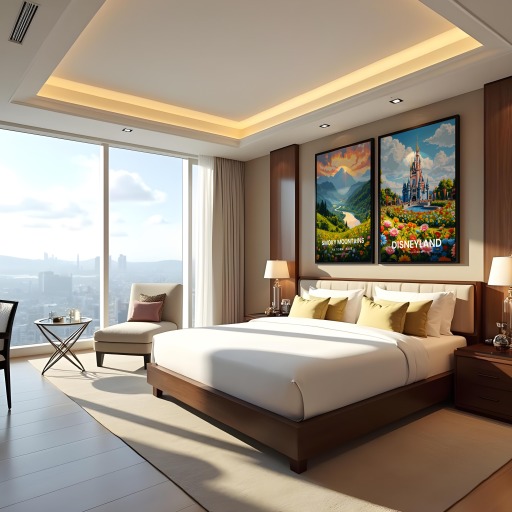 Disneyland Travel Print - Vintage Travel Art Poster 10