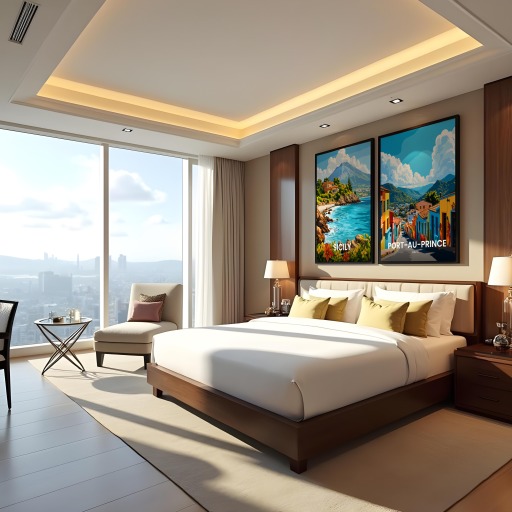 Port-au-Prince Travel Print - Vintage Travel Art Poster 9