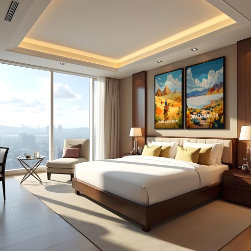 Death Valley National Park Travel Print - Vintage Travel Art Poster 10