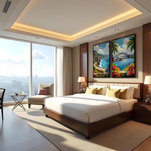 Sydney Travel Print - Vintage Travel Art Poster 9