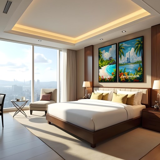 Cape Canaveral Travel Print - Vintage Travel Art Poster 9