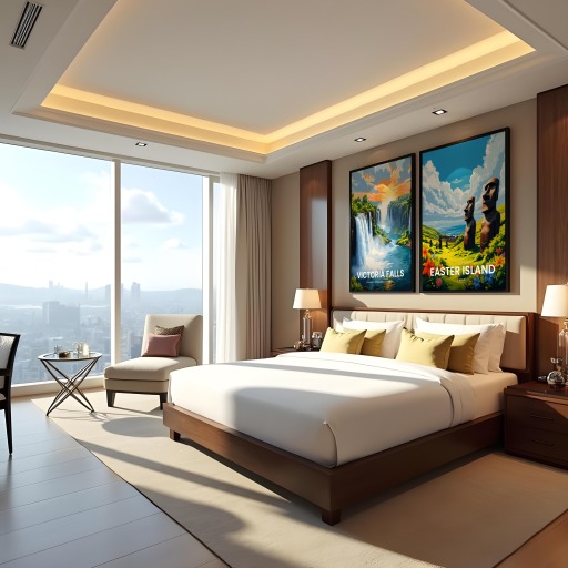 Easter Island Travel Print - Vintage Travel Art Poster 10