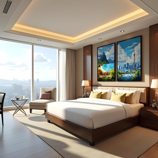 Toronto Travel Print - Vintage Travel Art Poster  10