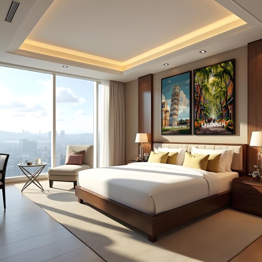 Savannah Travel Print - Vintage Travel Art Poster 10