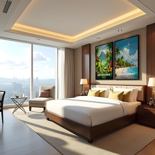 Playa del Carmen Travel Print - Vintage Travel Art Poster 10