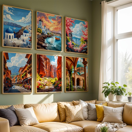 Petra Travel Print - Vintage Travel Art Poster 8