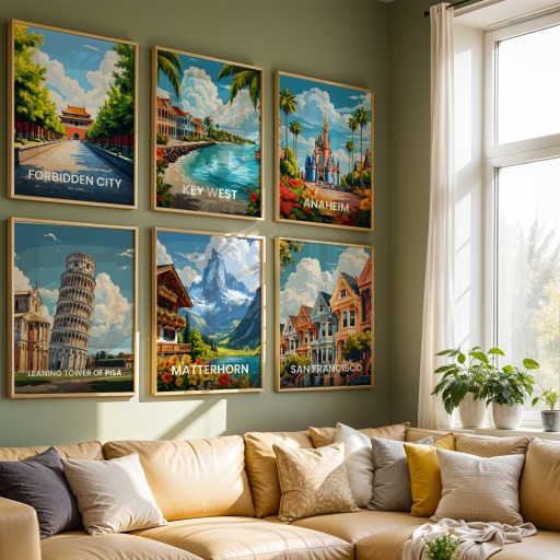 Matterhorn Travel Print - Vintage Travel Art Poster 8