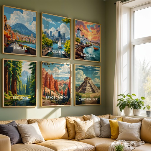 Bryce Canyon National Park Travel Print - Vintage Travel Art Poster 8