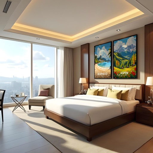 Summer in Aspen Travel Print - Vintage Travel Art Poster 10