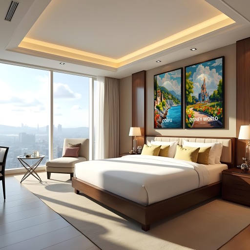 Disney World Travel Print - Vintage Travel Art Poster 10