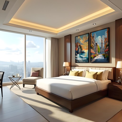 Brussels Travel Print - Vintage Travel Art Poster 10