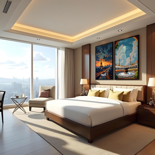 Mecca Travel Print - Vintage Travel Art Poster 10