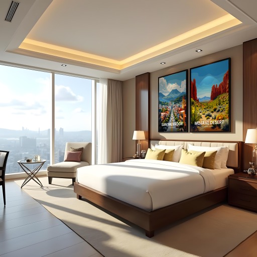 Mojave Desert Travel Print - Vintage Travel Art Poster 10