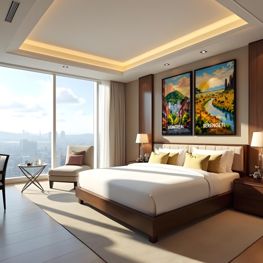 Serengeti Travel Print - Vintage Travel Art Poster 10