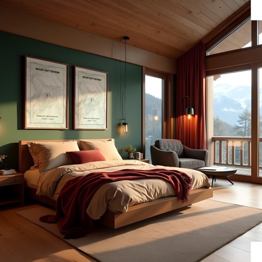 Mount Matterhorn Poster - Topo Map 10