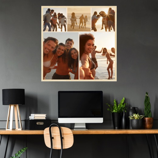 Saltwater Days Poster - Photo Collage Print 2