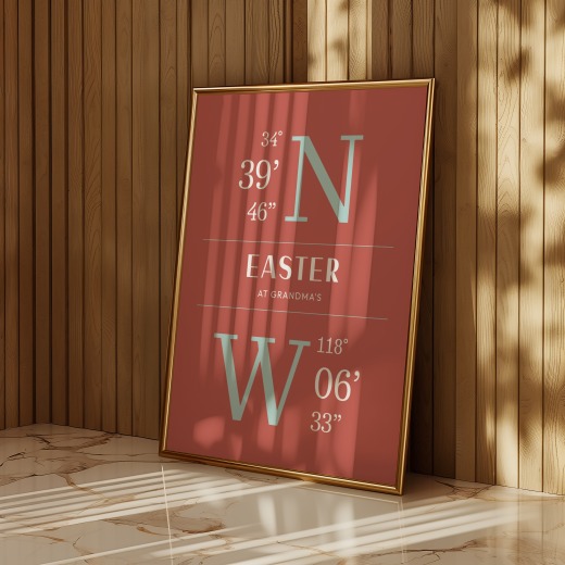 Easter at Grandma's Poster - Coordinates 8