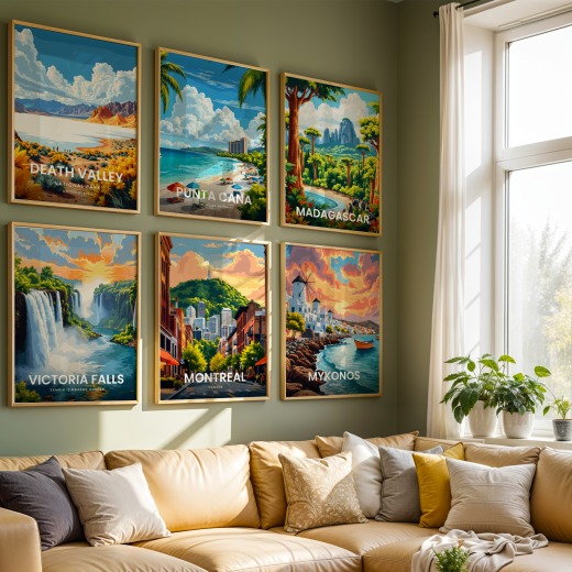 Montreal Travel Print - Vintage Travel Art Poster 8