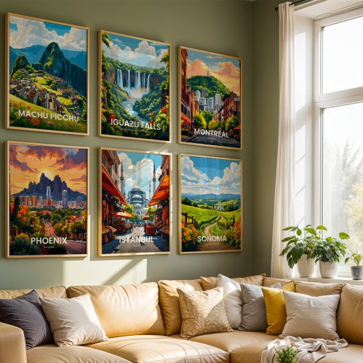 Istanbul Travel Print - Vintage Travel Art Poster 8