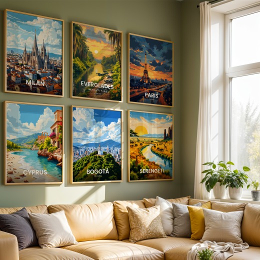 Bogotá Travel Print - Vintage Travel Art Poster 8