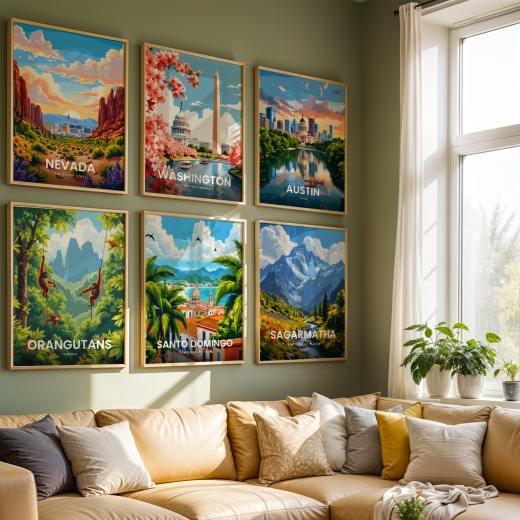 Santo Domingo Travel Print - Vintage Travel Art Poster 8