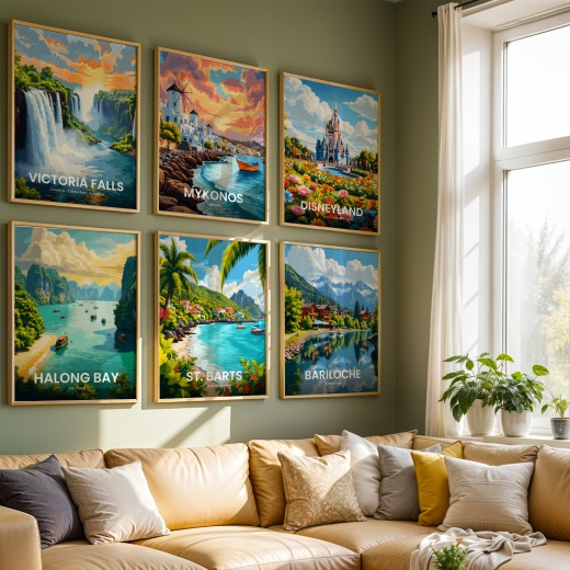 St. Barts Travel Print - Vintage Travel Art Poster 8